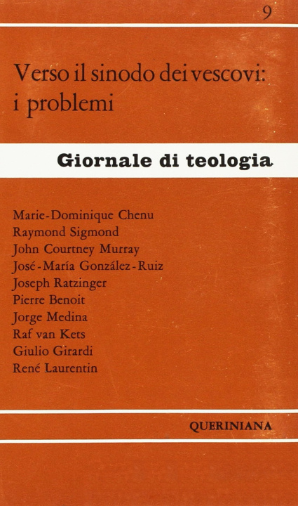 Βιβλίο Verso il sinodo dei vescovi: i problemi Marie-Dominique Chenu