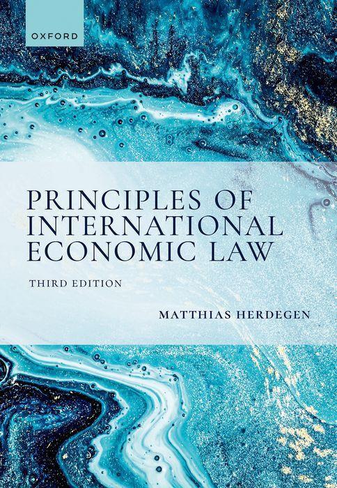 Knjiga Principles of International Economic Law, 3e (Hardback) 