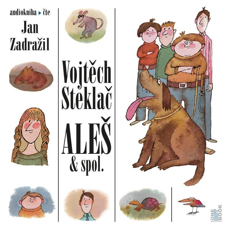 Audio Aleš & spol - CDmp3 (Čte Jan Zadražil) Vojtěch Steklač