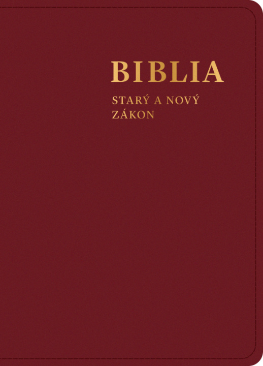 Книга Biblia. Starý a Nový zákon 