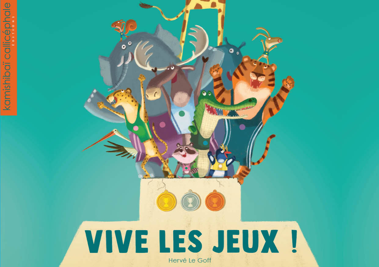 Book VIVE LES JEUX  kamishibaï LE GOFF