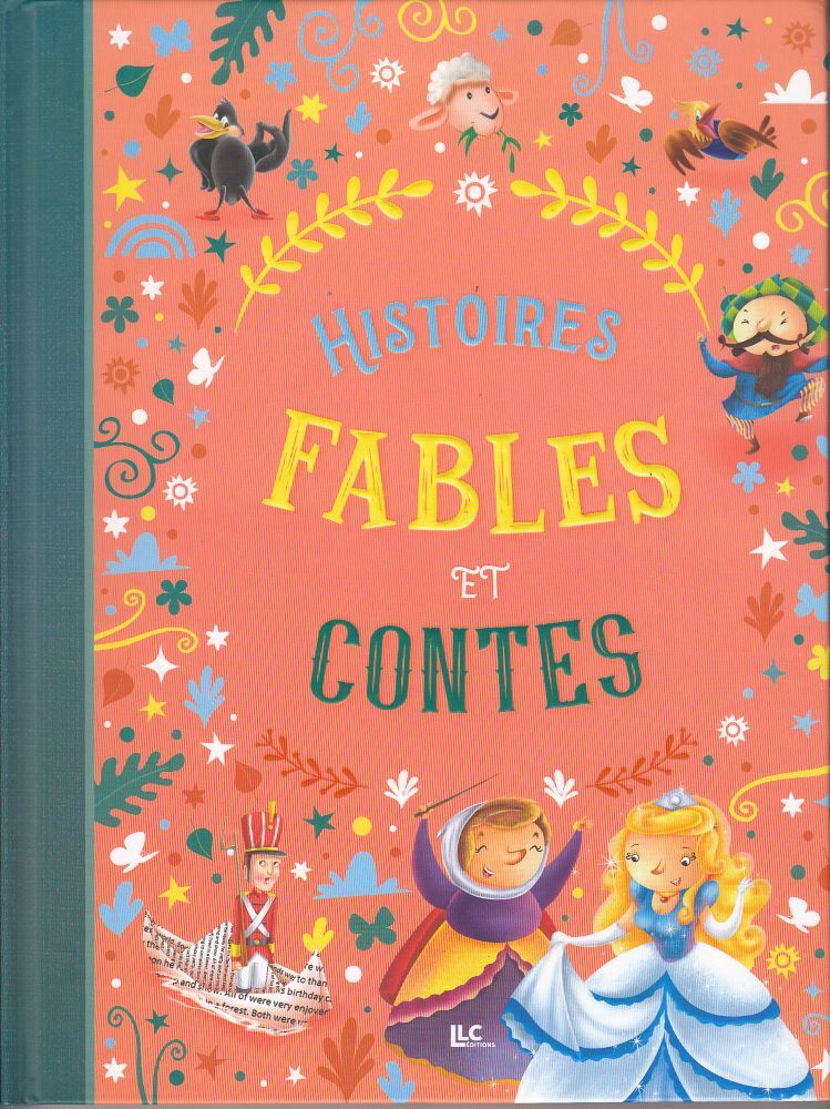 Kniha Histoires, fables et contes llc