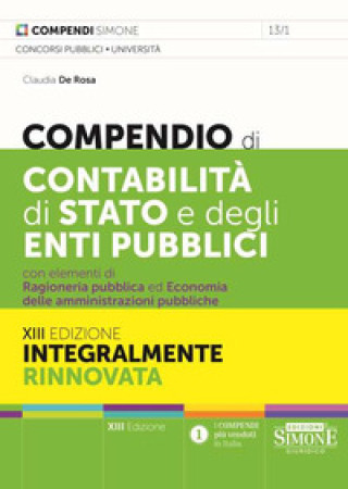 Kniha Compendio di contabilità di Stato e degli enti pubblici con elementi di ragioneria pubblica ed economia delle aziende e amministrazioni pubbliche 
