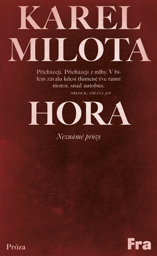 Kniha Hora Karel Milota