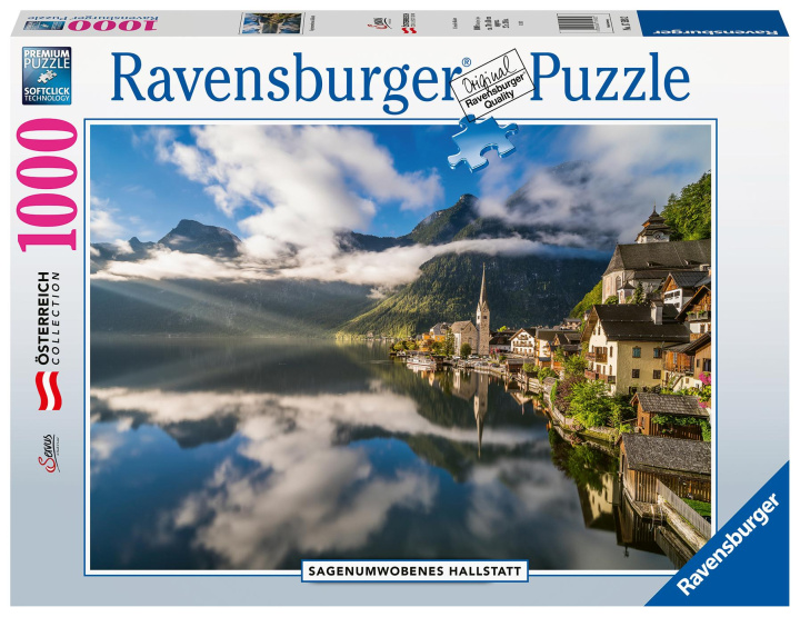 Kniha Ravensburger Puzzle 17593 - Sagenumwobenes Hallstatt - 1000 Teile Puzzle für Erwachsene ab 14 Jahren 