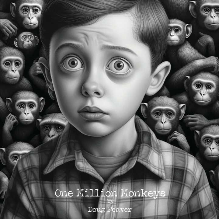Knjiga One Million Monkeys Doug Feaver
