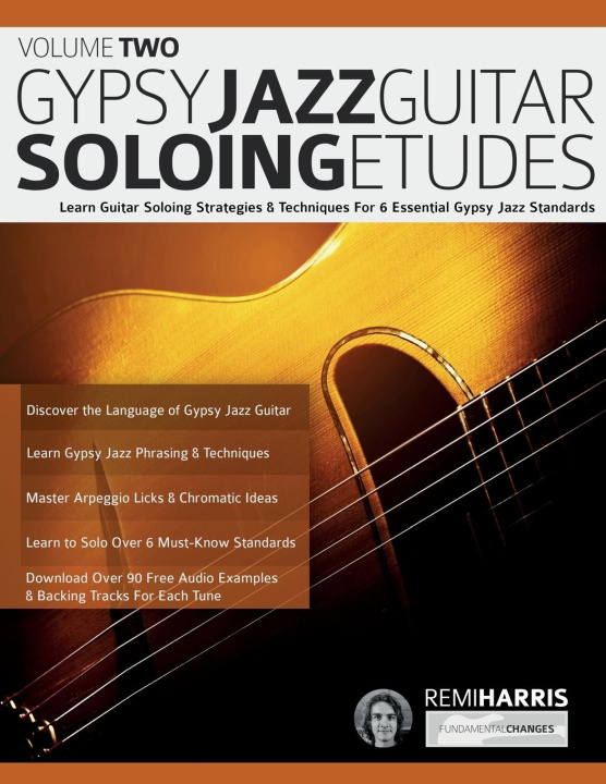 Könyv Gypsy Jazz Guitar Soloing Etudes - Volume Two Tim Pettingale