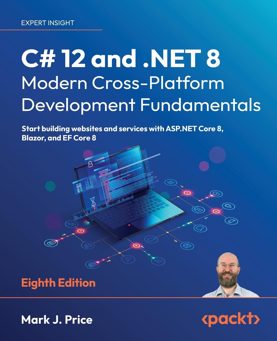 Könyv C# 12 and .NET 8 - Modern Cross-Platform Development Fundamentals - Eighth Edition 