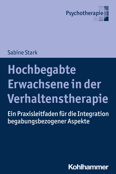 Kniha Hochbegabte Erwachsene in der Verhaltenstherapie 