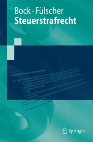 Libro Steuerstrafrecht Friedrich Sebastian Fülscher