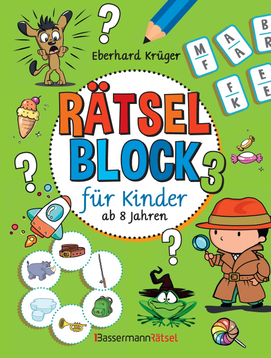 Könyv Rätselblock 3 für Kinder ab 8 Jahren 