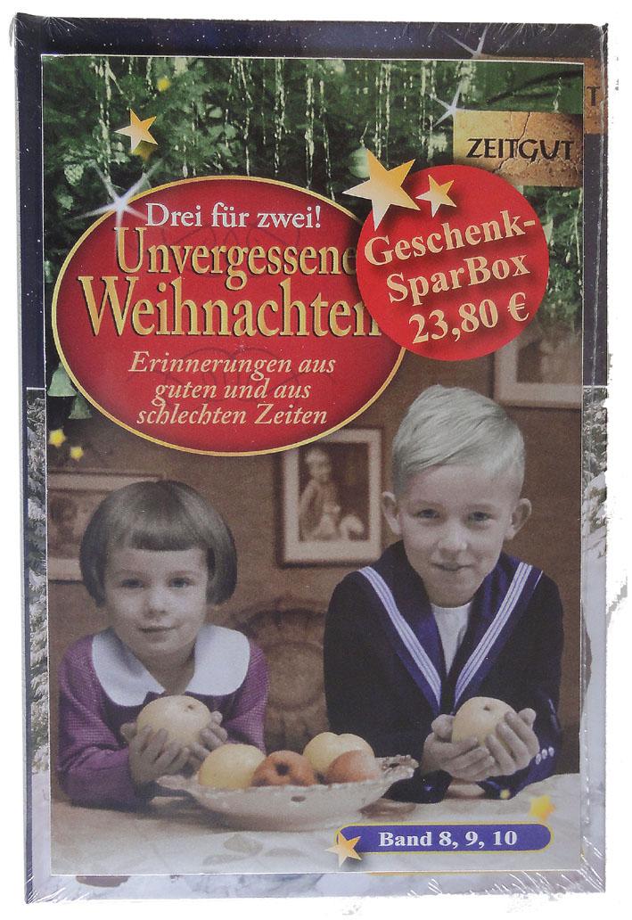 Knjiga Unvergessene Weihnachten 8-10 GeschenkBox Jürgen Kleindienst