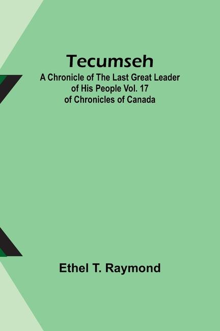 Knjiga Tecumseh Ethel T. Raymond