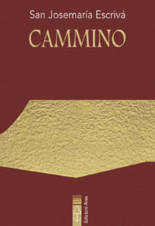 Könyv Cammino San Josemaría Escrivá de Balaguer