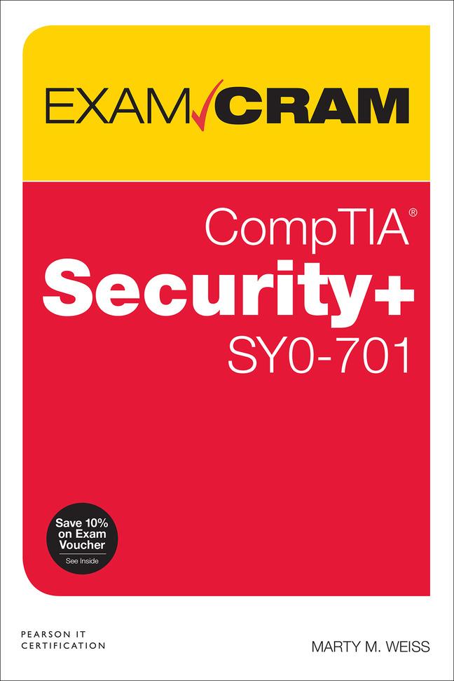 Kniha CompTIA Security+ SY0-701 Exam Cram Martin Weiss