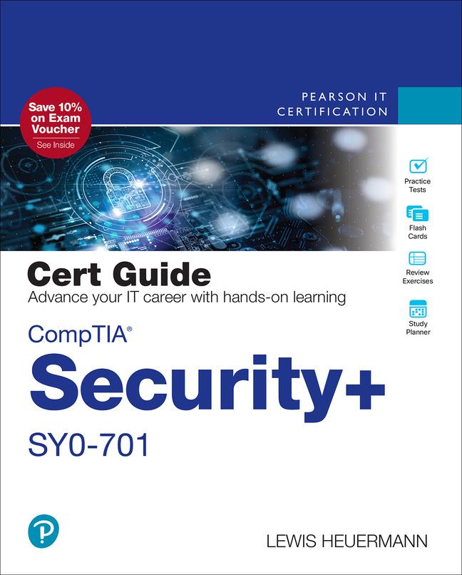 Kniha CompTIA Security+ SY0-701 Cert Guide Lewis Heuermann