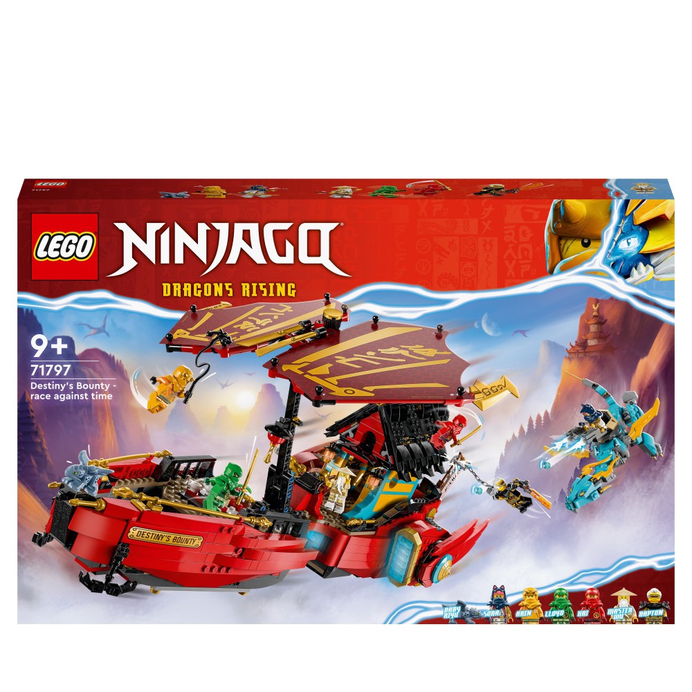 Kniha LEGO Ninjago. Perła Przeznaczenia - wyścig z czasem 71797 