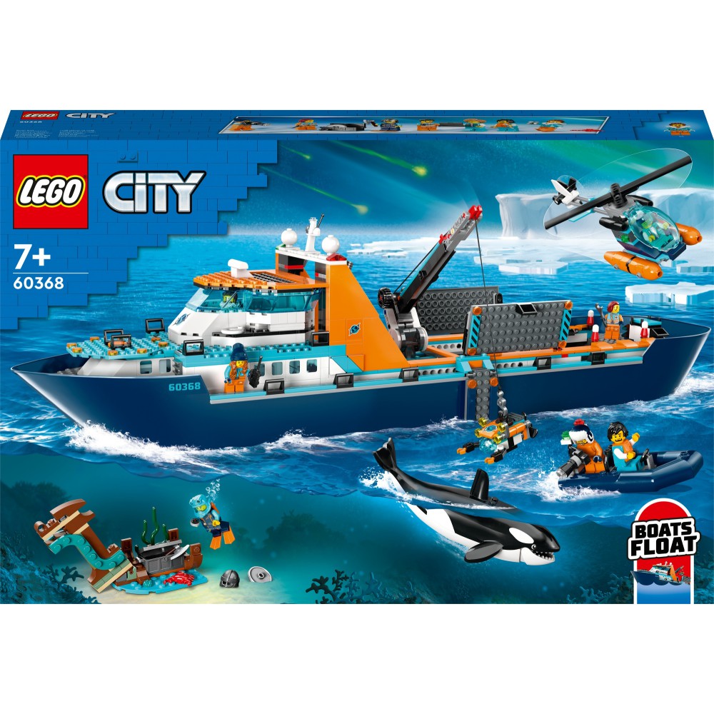 Carte LEGO City. Łódzki badacz Arktyki 60368 