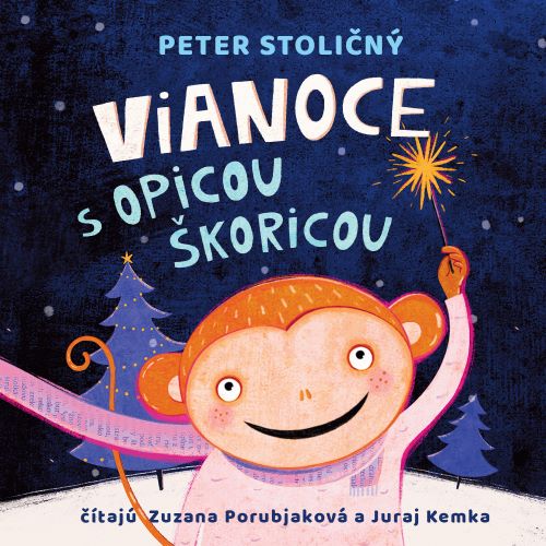 Kniha Vianoce s opicou Škoricou - audiokniha Peter Stoličný