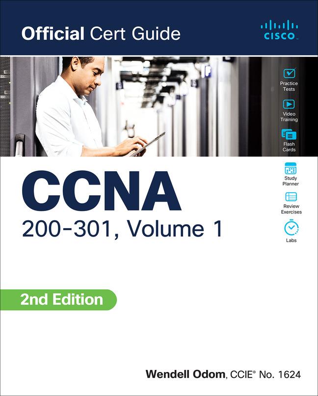 Kniha CCNA 200-301 Official Cert Guide, Volume 1 