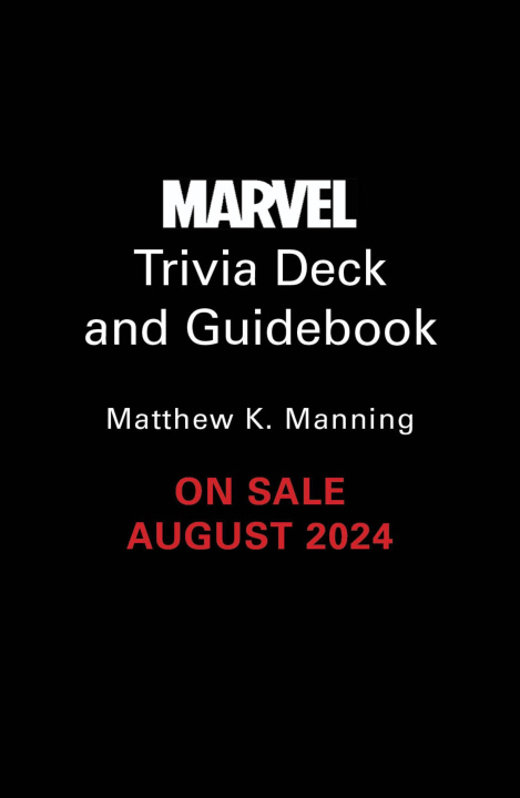 Knjiga MARVEL TRIVIA DECK & GDBK MANNING MATTHEW K