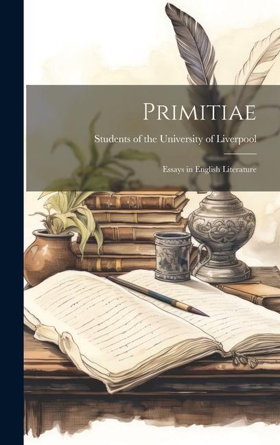 Knjiga Primitiae Students of the University of Liverpool