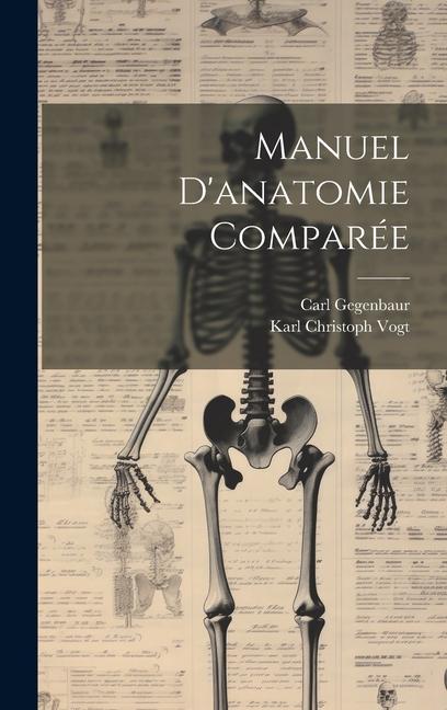 Boek Manuel D'anatomie Comparée Carl Gegenbaur