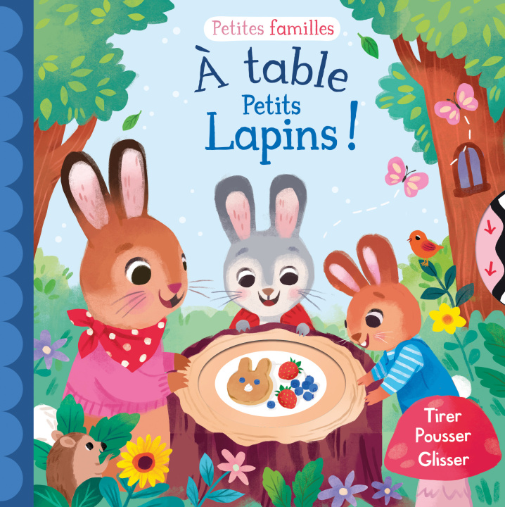 Book À TABLE PETITS LAPINS Sally Symes