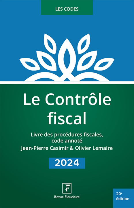 Kniha Le Contrôle fiscal 2024 Casimir