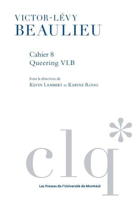 Boek Queering VLB lambert