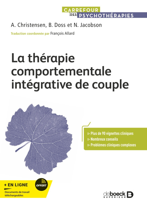 Kniha La thérapie cognitivo-comportementale intégrative de couple Christensen