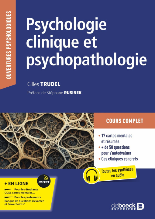 Kniha Psychologie clinique et psychopathologie Trudel