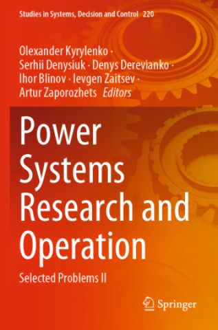 Boek Power Systems Research and Operation Olexander Kyrylenko
