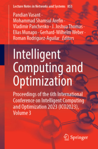 Βιβλίο Intelligent Computing and Optimization Pandian Vasant