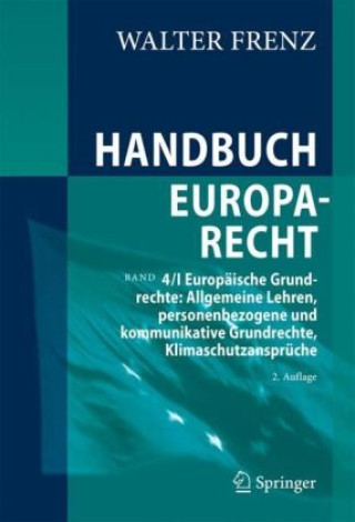 Книга Handbuch Europarecht Walter Frenz