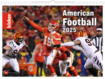 Kalendarz/Pamiętnik American Football 2025 