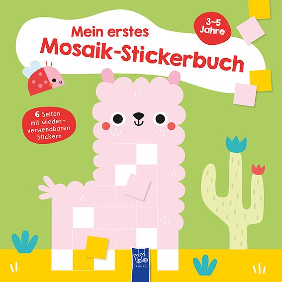 Book Mein erstes Mosaik-Stickerbuch 3-5 Jahre (Cover Lama) 