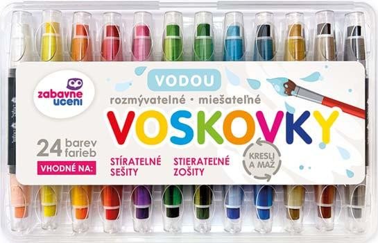 Carte Kresli a maž - Vodou rozmývatelné voskovky 