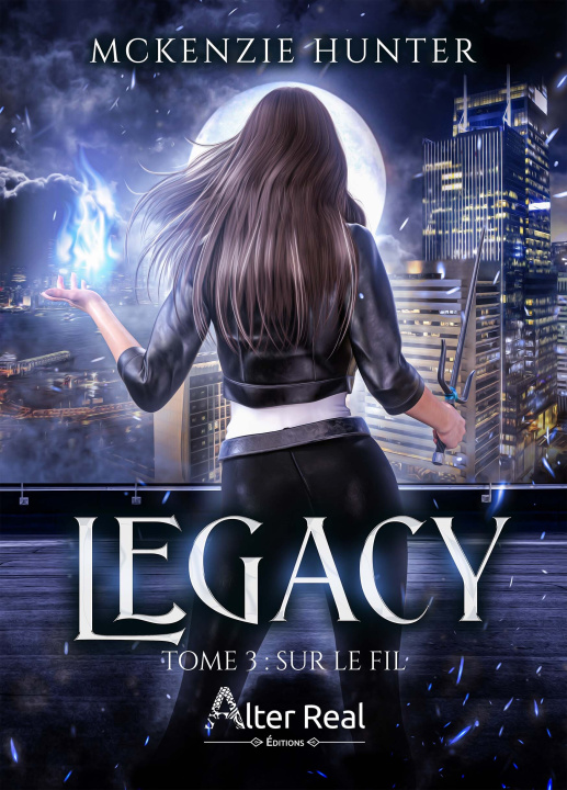 Livro Sur le fil McKenzie Hunter