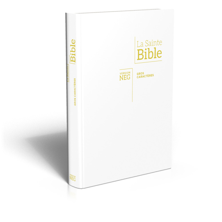 Book Bible Segond NEG, gros caractères, blanche Segond 21