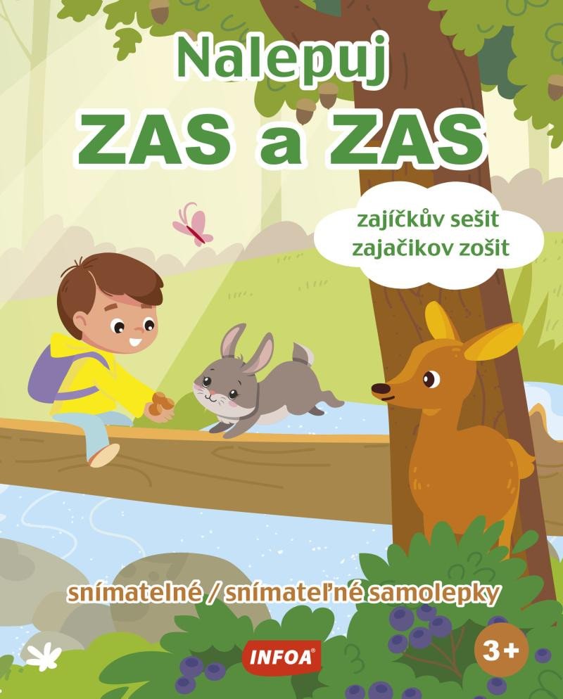 Könyv Nalepuj ZAS a ZAS Zajíčkův sešit / zajačikov zošit snímatelné / snímateľné samolepky 