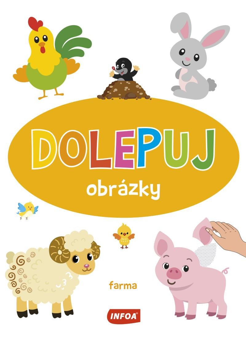 Książka Dolepuj obrázky Farma 