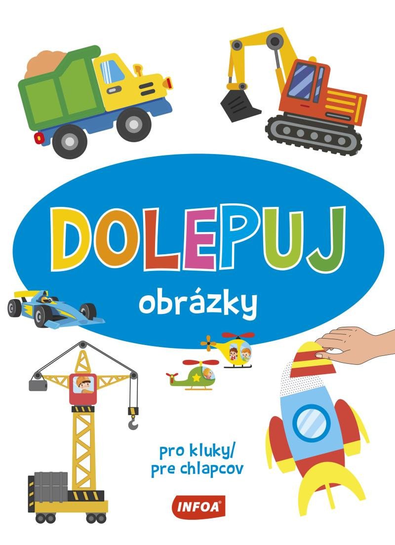 Livre Dolepuj obrázky pro kluky / pre chlapcov 