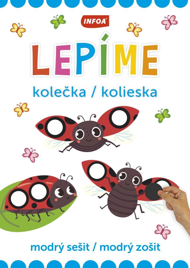 Książka Lepíme kolečka / kolieska - modrý sešit / modrý zošit 