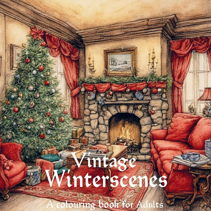 Kniha Vintage Winterscenes 