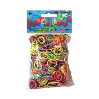 Joc / Jucărie Rainbow Loom® Gummibänder Mix 