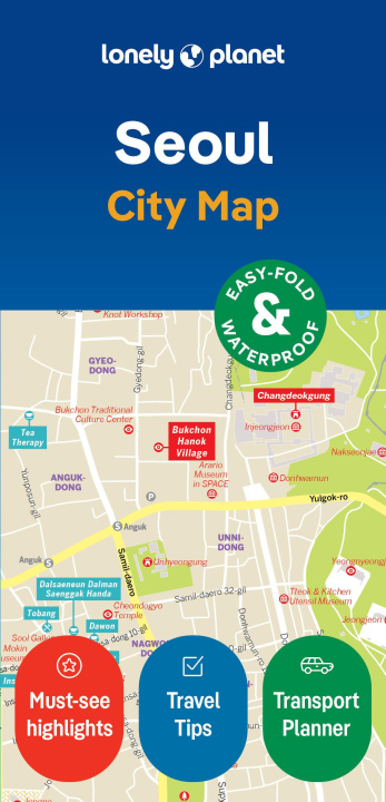 Könyv SEOUL CITY MAP E02