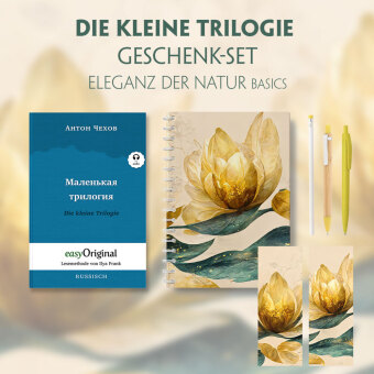 Kniha Die kleine Trilogie Geschenkset (Buch mit Audio-Online) + Eleganz der Natur Schreibset Basics, m. 1 Beilage, m. 1 Buch Anton Pawlowitsch Tschechow