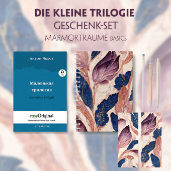 Kniha Die kleine Trilogie Geschenkset (Buch mit Audio-Online) + Marmorträume Schreibset Basics, m. 1 Beilage, m. 1 Buch Anton Pawlowitsch Tschechow
