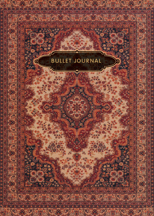 Книга Блокнот в точку: Bullet Journal (ковер, 120 л.) 